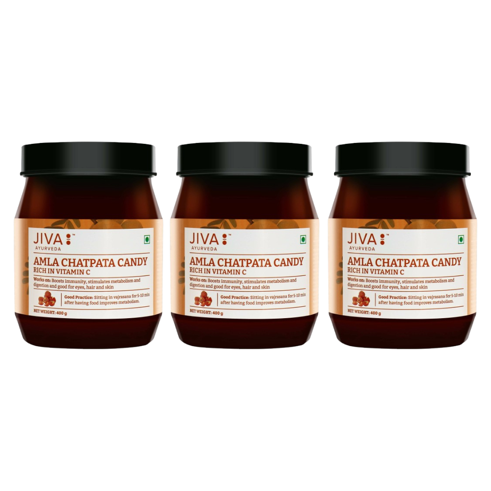Jiva Ayurveda Chatpata Amla Candy - Distacart