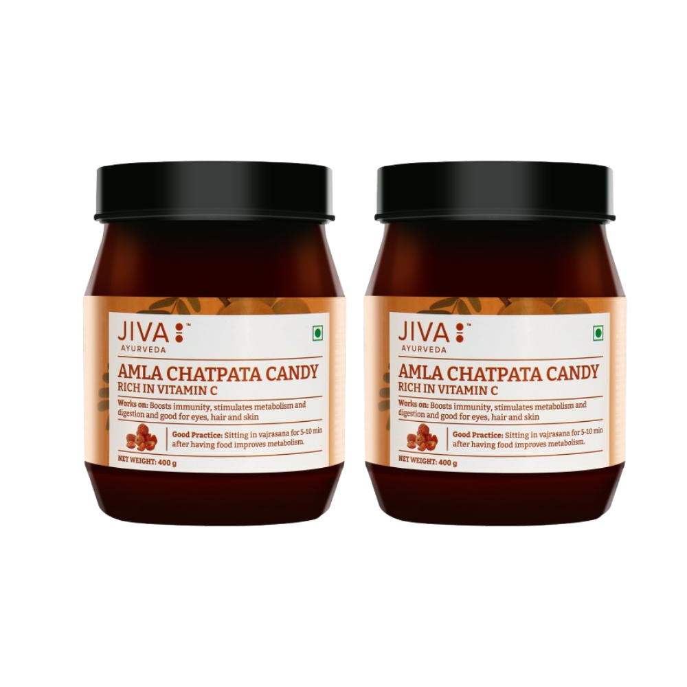 Jiva Ayurveda Chatpata Amla Candy - Distacart
