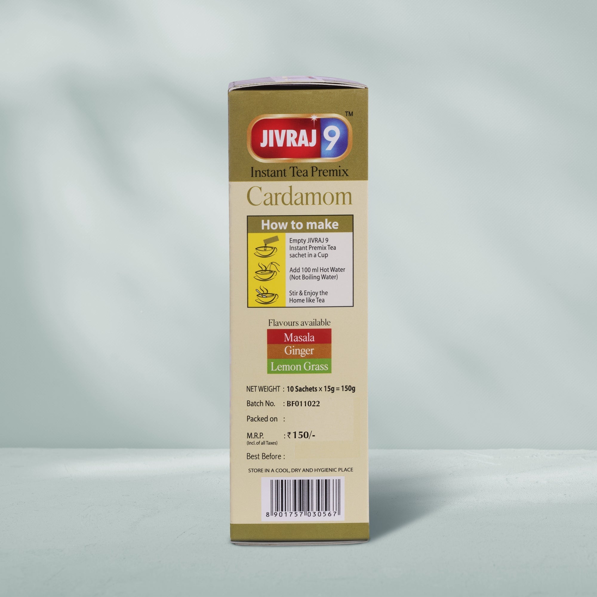 jivraj9 Tea Cardamom Premix Tea Box - Distacart