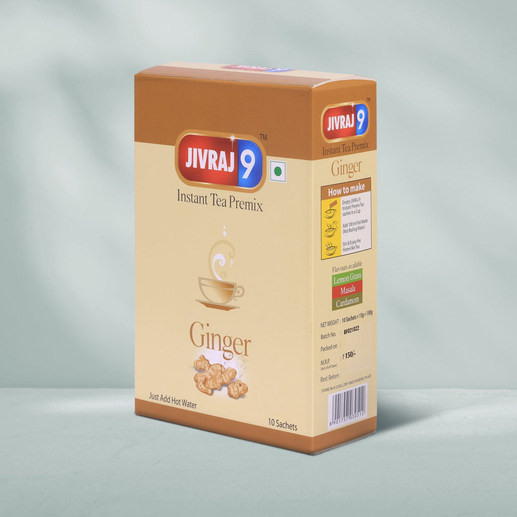 jivraj9 Tea Ginger Premix Tea Box - Distacart