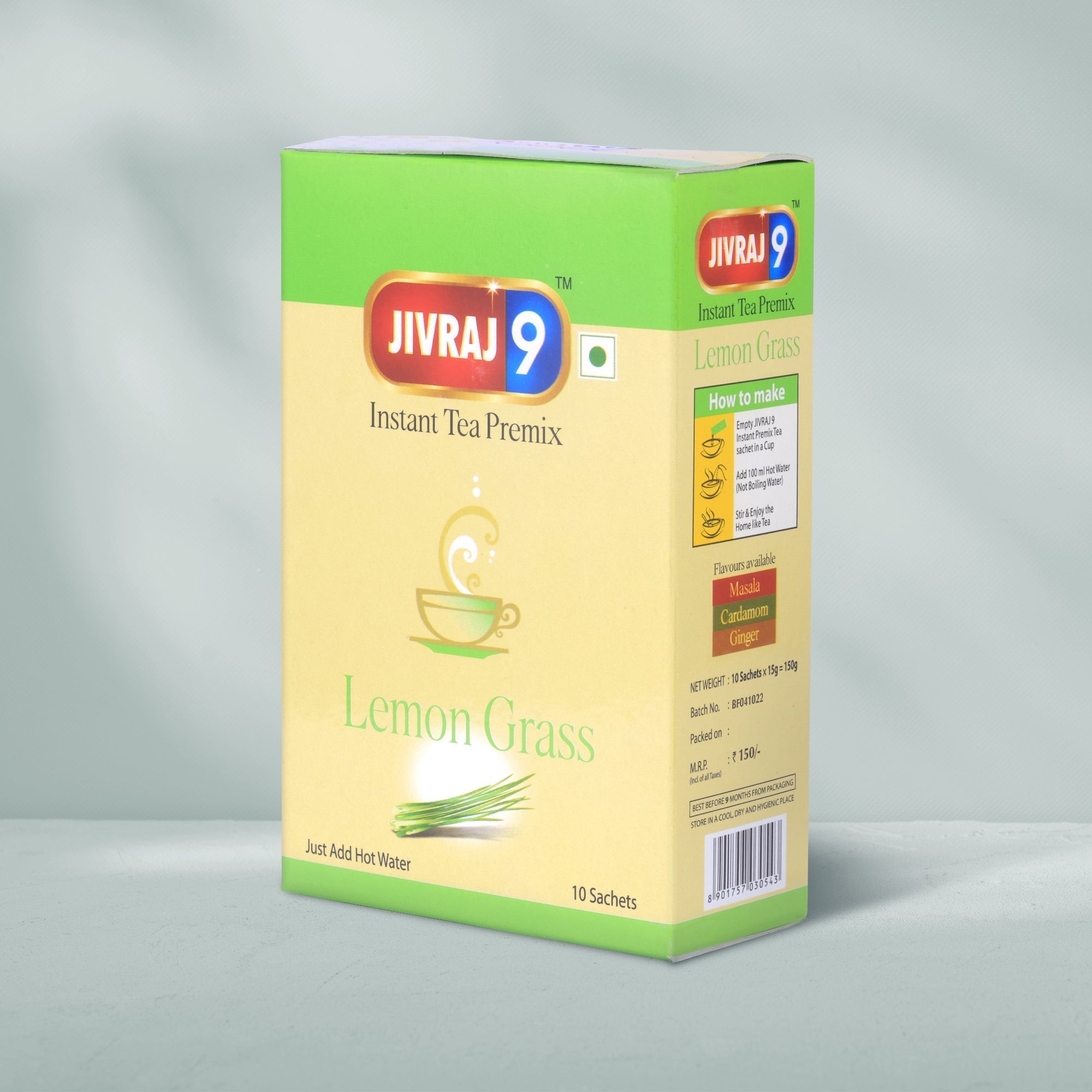 jivraj9 Tea Lemon Grass Premix Tea Box - Distacart