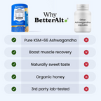 Better Alt KSM-66 Ashwagandha Honey Sticks - Distacart
