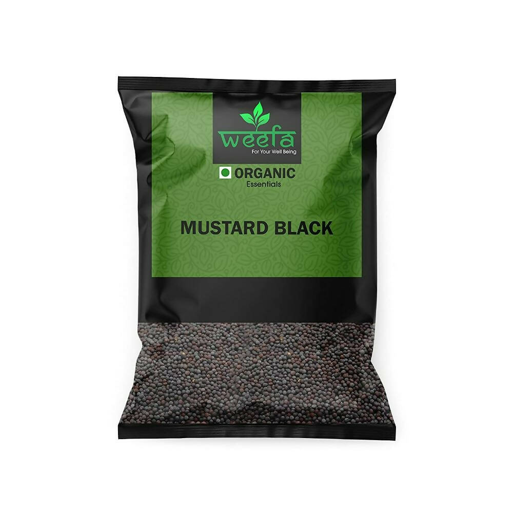Weefa Organic Mustard Black Rai Seeds