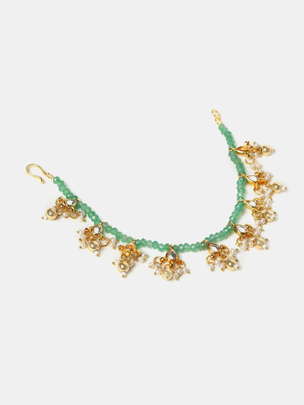 Ruby Raang Saanjh Hara Ear Chain