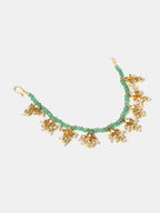 Ruby Raang Saanjh Hara Ear Chain