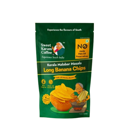 Sweet Karam Coffee Kerala's Long Banana Chips (Malabar Masala)
