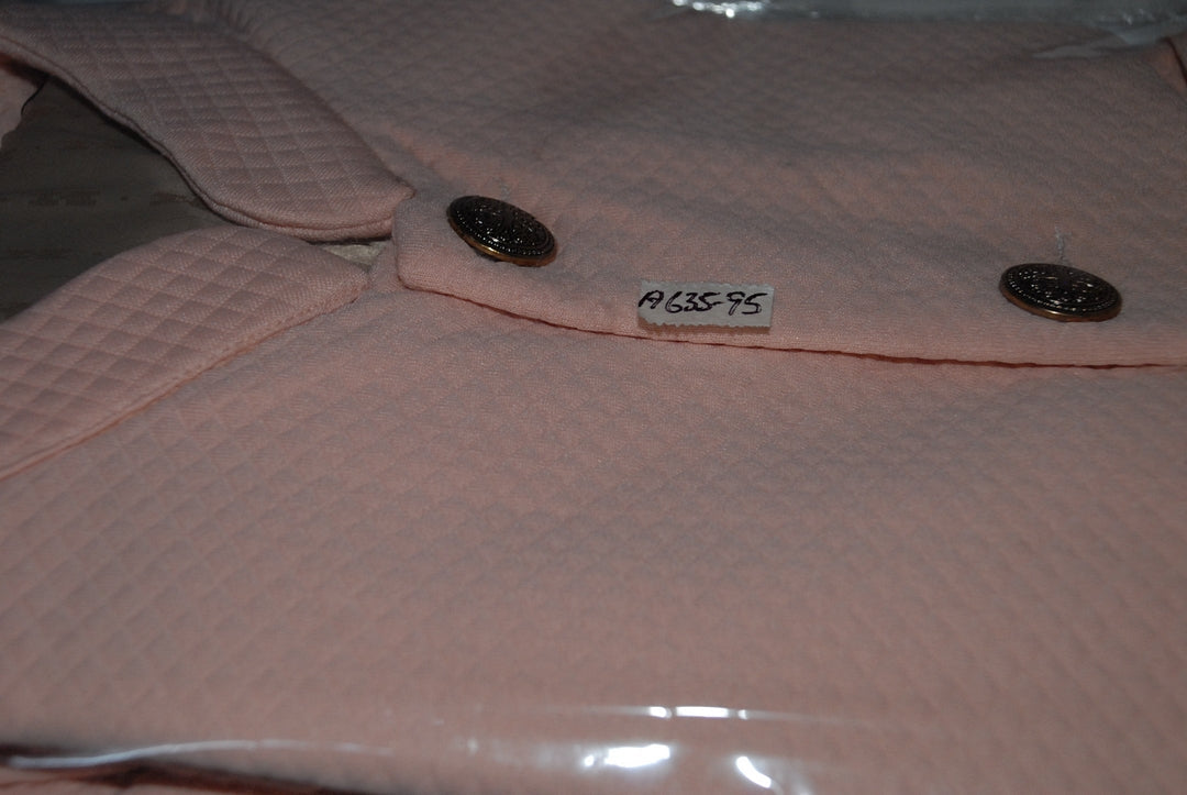 Jompers Men's Solid Dupion Kurta Pajama with Woven Nehru Jacket (Peach) - Distacart