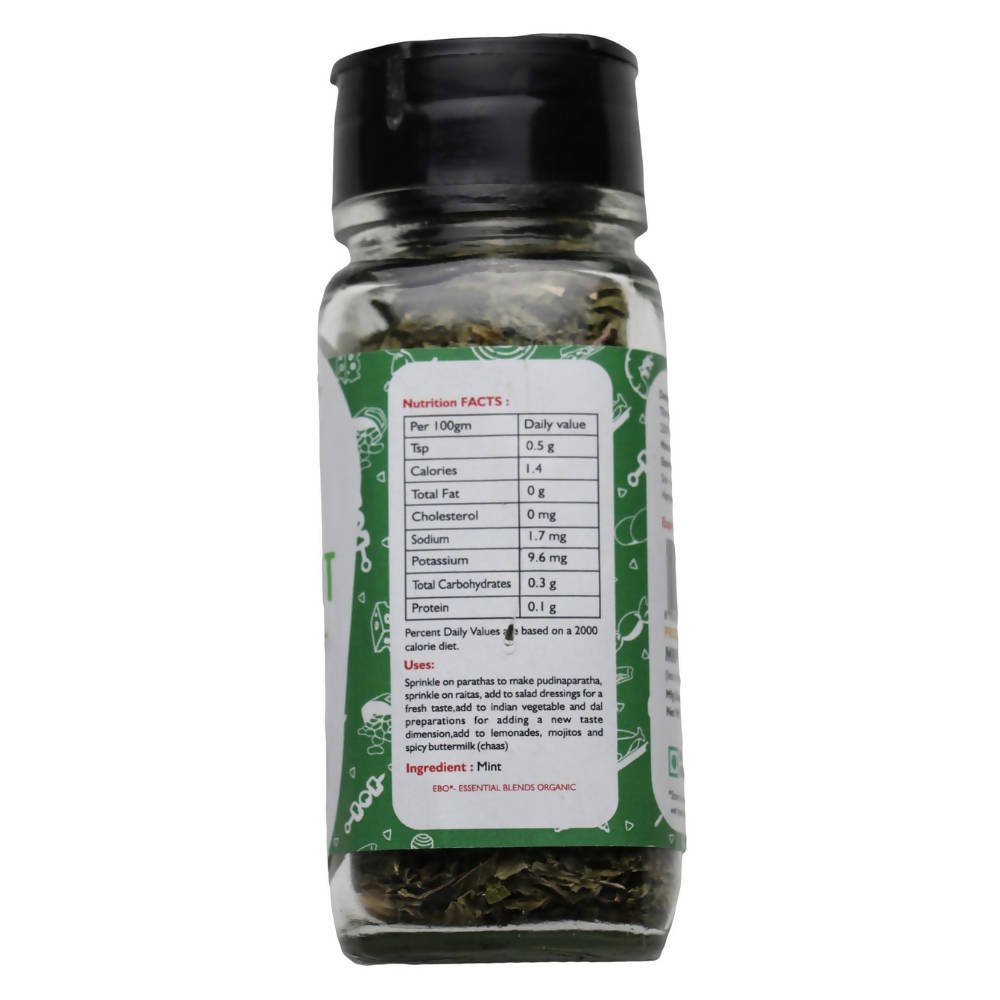 Essential Blends Organic Dried Mint Powder - Distacart
