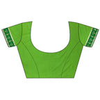 Joban Fashion Pear Green Banarasi Silk Motifs Inspired By Nature Saree - Distacart