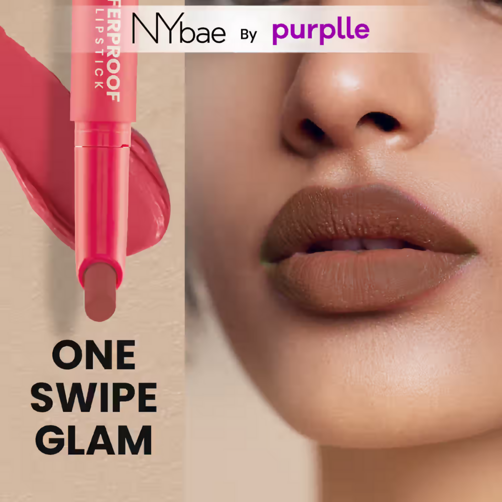 NY Bae Transfer-proof Matte Crayon Lipstick – Macaroon 04