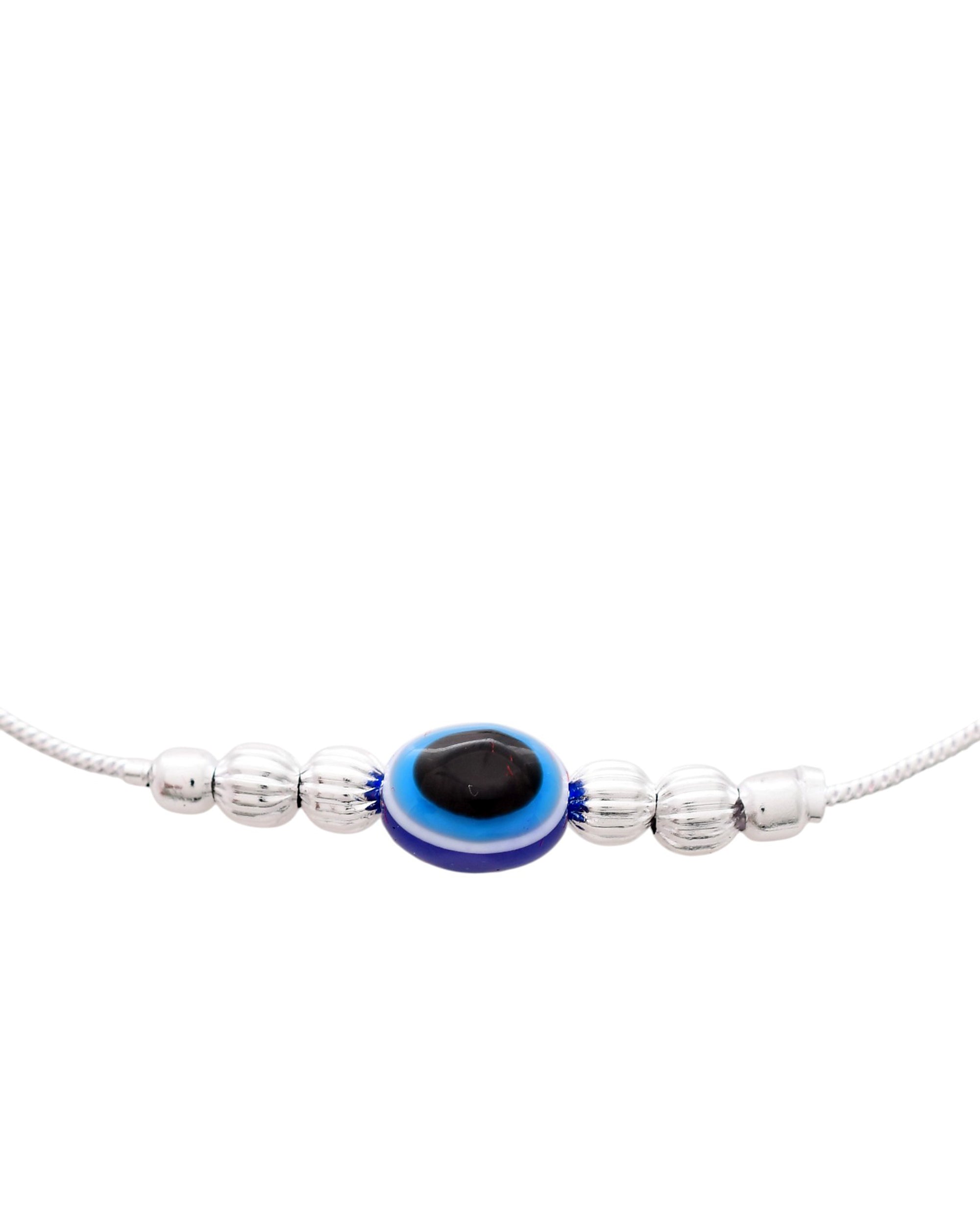Jewels Nest Oxidized Silver Heart Charm Anklet – Boho & Traditional - Distacart