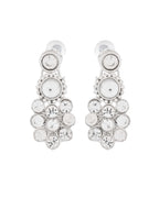 Jewels Nest Glamorous Silver-Tone Jewellery Set for Special Occasions