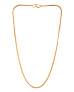 Jewels Nest Lightweight Gold-Toned Flat Chain for Everyday Style - Distacart
