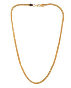 Jewels Nest Men’s Gold-Polished Stainless Steel Snake Chain