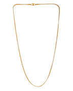 Jewels Nest Minimalist High-Gloss Gold Chain - Distacart