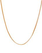 Jewels Nest Minimalist High-Gloss Gold Chain - Distacart