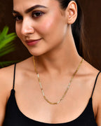 Jewels Nest Classic Glossy Gold-Tone Flat Chain for Men & Women - Distacart