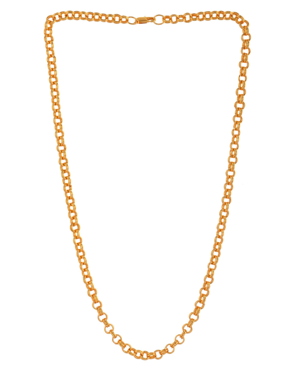 Jewels Nest Golden Rope-Link Chain for Men & Women – Trendy & Timeless - Distacart