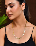 Jewels Nest Flat Coin-Link Chain in Gold Finish – Unisex Minimalist Jewelry - Distacart