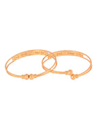 Jewels Nest Gold-Toned Stone Studded Openable Bangles For Women - Distacart