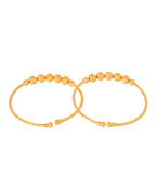 Jewels Nest Gold Plated Beaded Design Bangles Set For Women – Daily Wear - Distacart