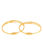 Jewels Nest Gold Plated Stone Studded Bangles Set For Women – Elegant Party Wear - Distacart