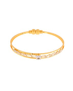 Jewels Nest Gold Plated Stone Studded Bangles Set For Women – Elegant Party Wear - Distacart