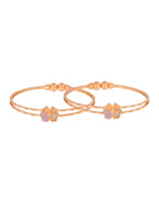 Jewels Nest Gold Plated Butterfly Design Bangles Set For Women – Elegant Festive Jewellery - Distacart