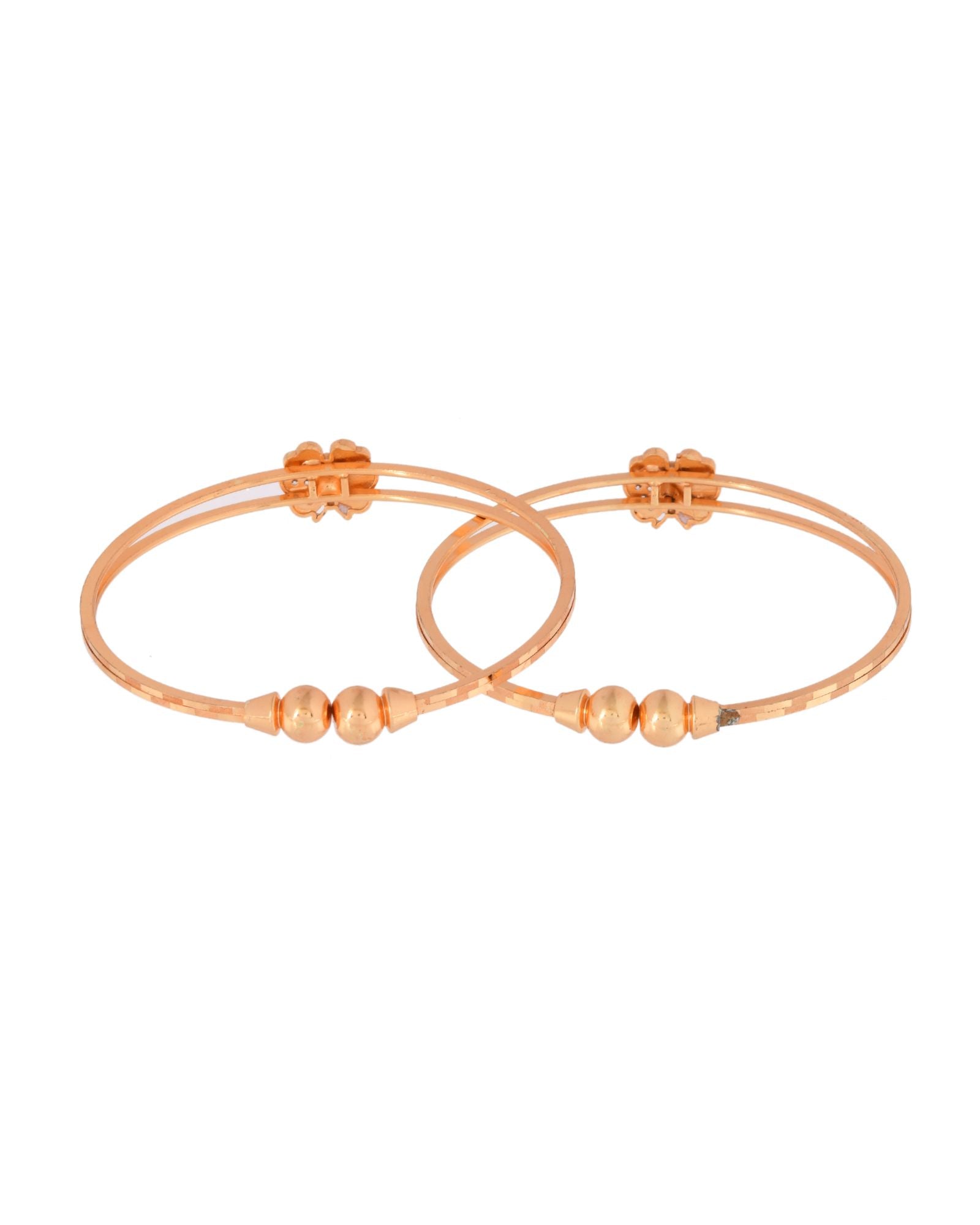 Jewels Nest Gold Plated Butterfly Design Bangles Set For Women – Elegant Festive Jewellery - Distacart
