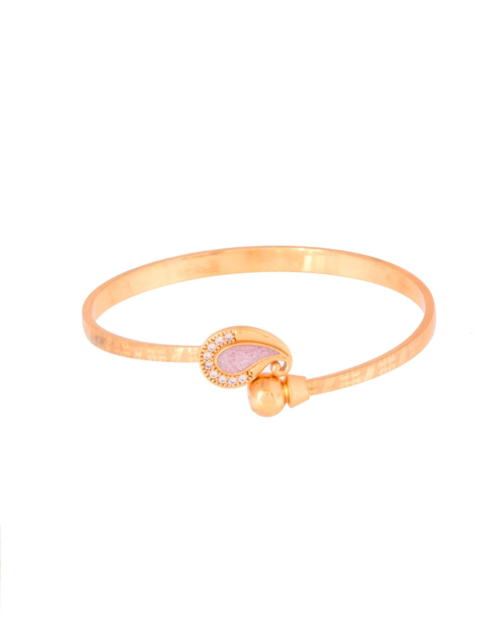 Jewels Nest Gold Plated Paisley Design Bangles Set For Women – Elegant Daily & Festive Wear - Distacart