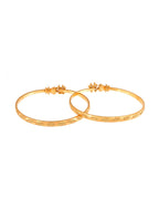 Jewels Nest Gold Plated Floral Crystal Bangles Set For Women – Elegant Party & Festive Wear - Distacart