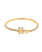 Jewels Nest Gold Plated Floral Stone Bangles Set For Women – Elegant Festive & Party Wear - Distacart