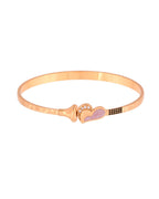 Jewels Nest Gold Plated Heart Design Bangles Set For Women – Elegant Party & Festive Wear - Distacart