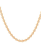 Jewels Nest Elegant Gold-Polished Pearl Chain for Women & Girls – Traditional Jewelry