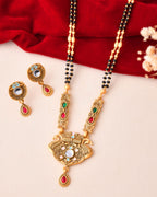 Jewels Nest Traditional Gold-Plated Kundan Mangalsutra Set For Women - Distacart