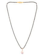 Jewels Nest Gold-Tone Cz Mangalsutra Pendant Necklace For Women - Distacart