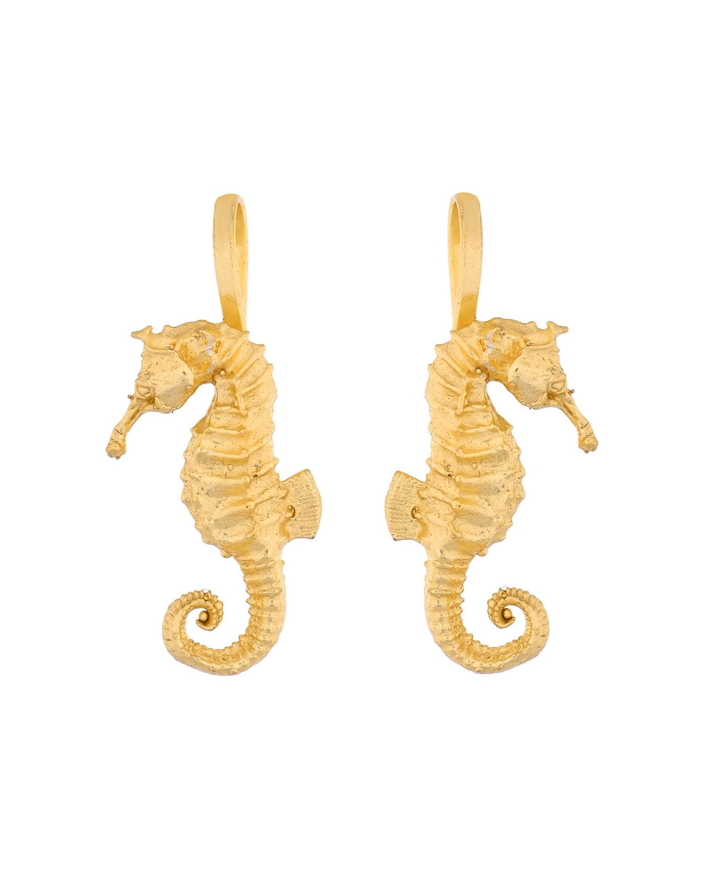 Jewels Nest Gold-Tone Seahorse Ear Cuff Earrings For Women - Distacart