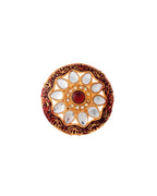 Jewels Nest Traditional Kundan Gold-Polished Rings