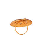 Jewels Nest Traditional Kundan Gold-Polished Rings