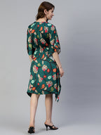 Jainish Women's Green Kaaftan dress - Distacart