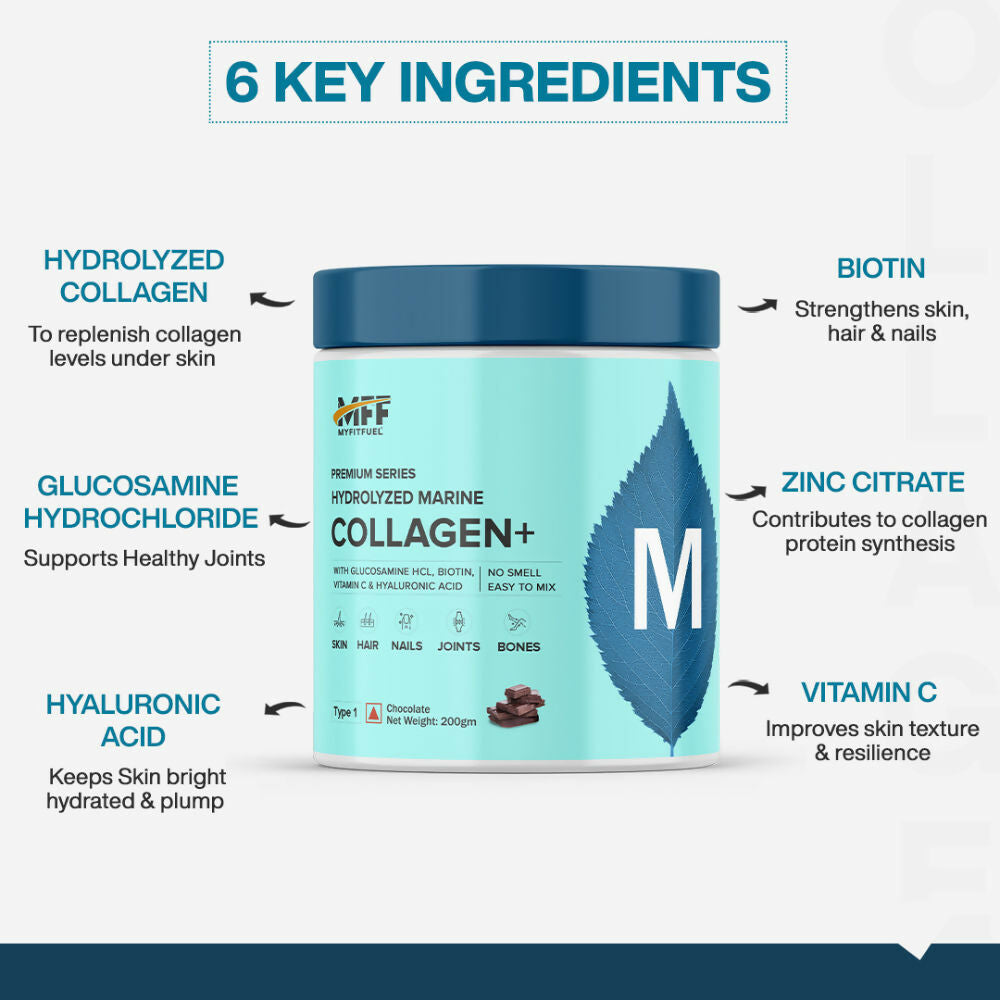 MyFitFuel Hydrolyzed Marine Collagen - Mango