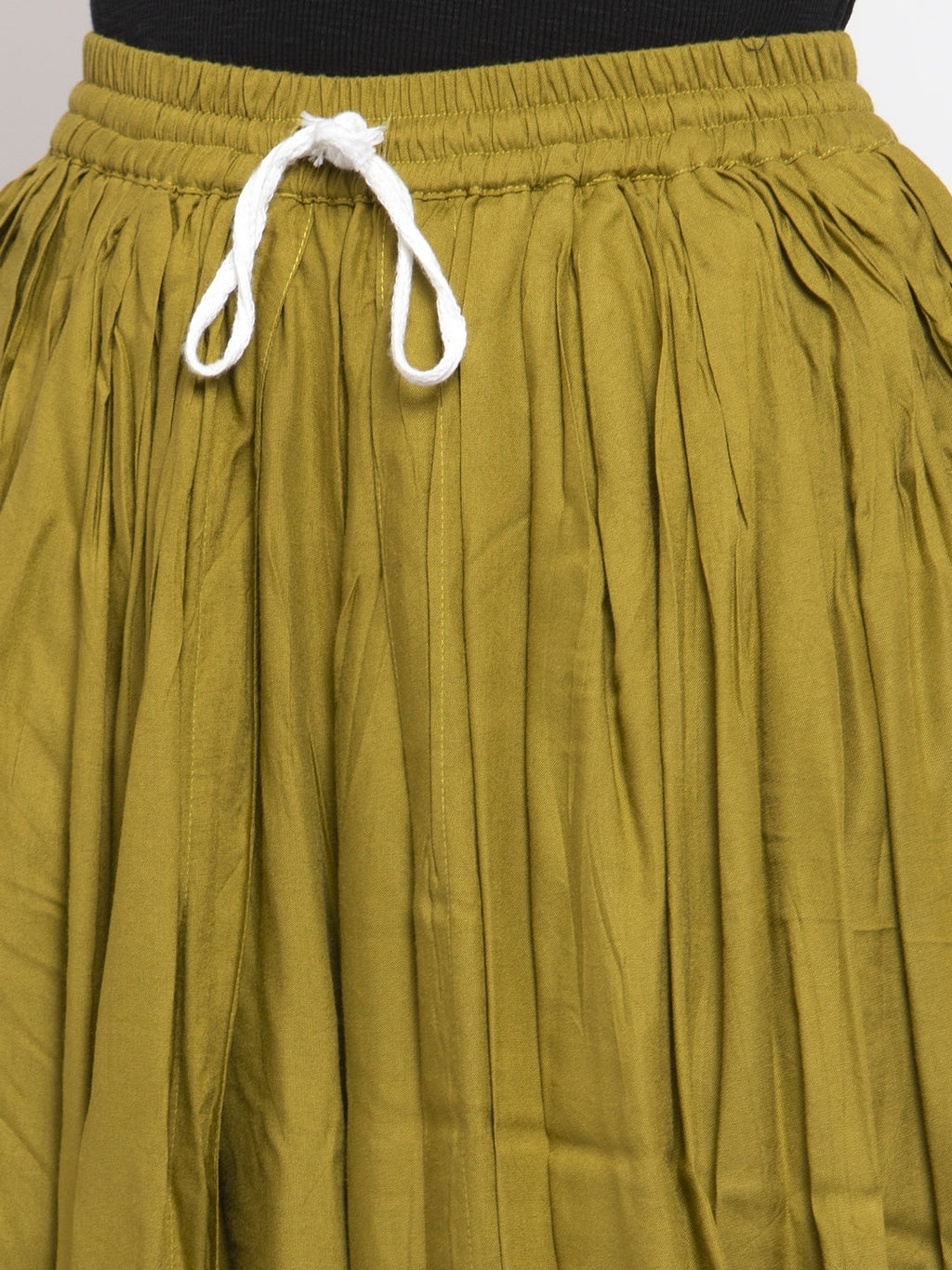 Jompers Women Green Solid Dhoti - Distacart