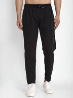 Jainish Men's Black Solid Track Pants ( JOG 014Black ) - Distacart