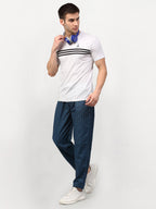 Jainish Men's Blue Cotton Checked Track Pants ( JOG 017Blue ) - Distacart