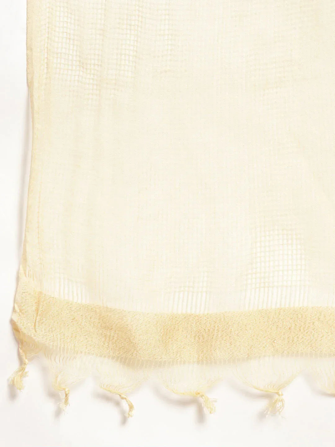 Jompers Women's Printed Kurta with Palazzos & Dupatta - Yellow