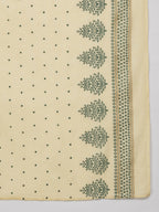 Jompers Women Green & Golden Printed Kurta with Palazzos & Dupatta - Distacart