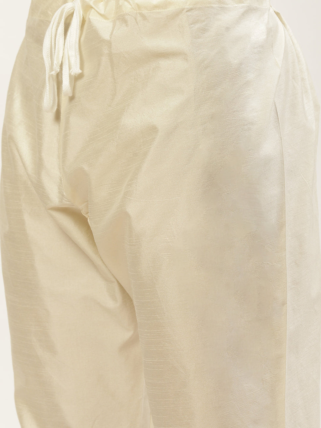 Jompers Men's Embroidered Nehru Jacket & Kurta Pyjama ( Yellow ) - Distacart
