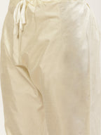 Jompers Men's Embroidered Nehru Jacket & Kurta Pyjama ( Yellow ) - Distacart