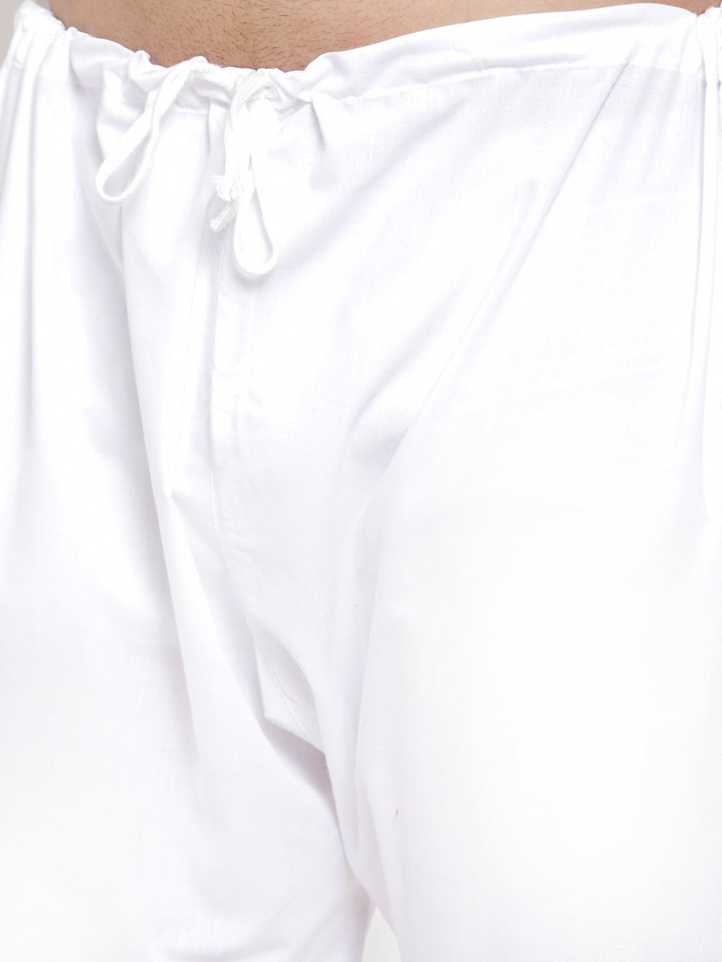 Jompers Men Yellow & White Embroidered Kurta with Churidar - Distacart