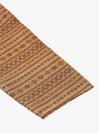 Jompers Men's Printed Sequinned Kurta Only - Brown